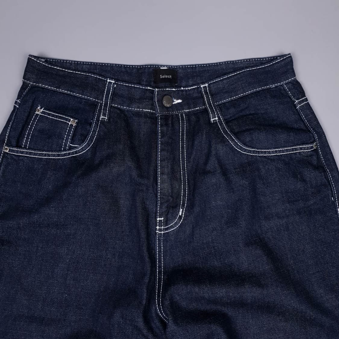 빈티지 진청 스티치 와이드핏 데님팬츠 SIZE 30 상품이미지4