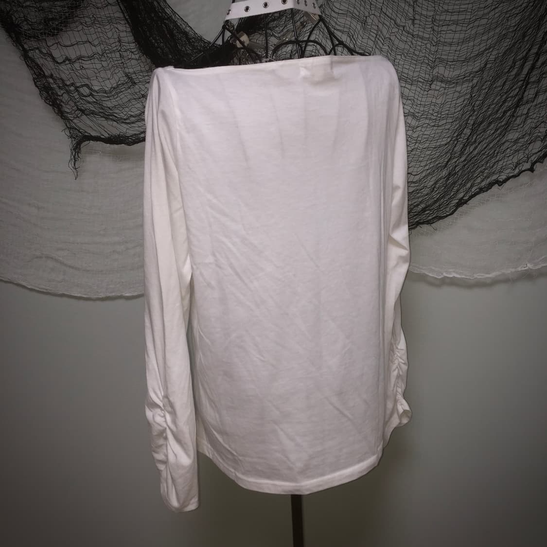 MICHEL KLEIN shirring off-shoulder T 상품이미지6