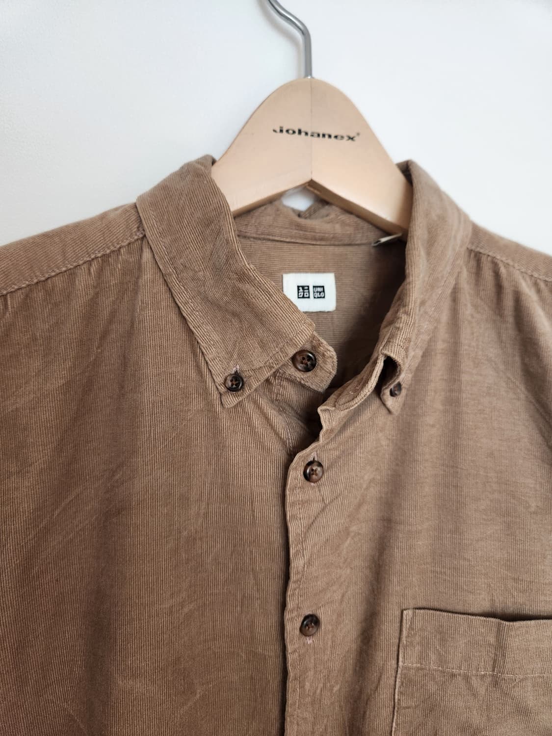 남자 유니클로 코듀로이 셔츠 L 상품이미지3