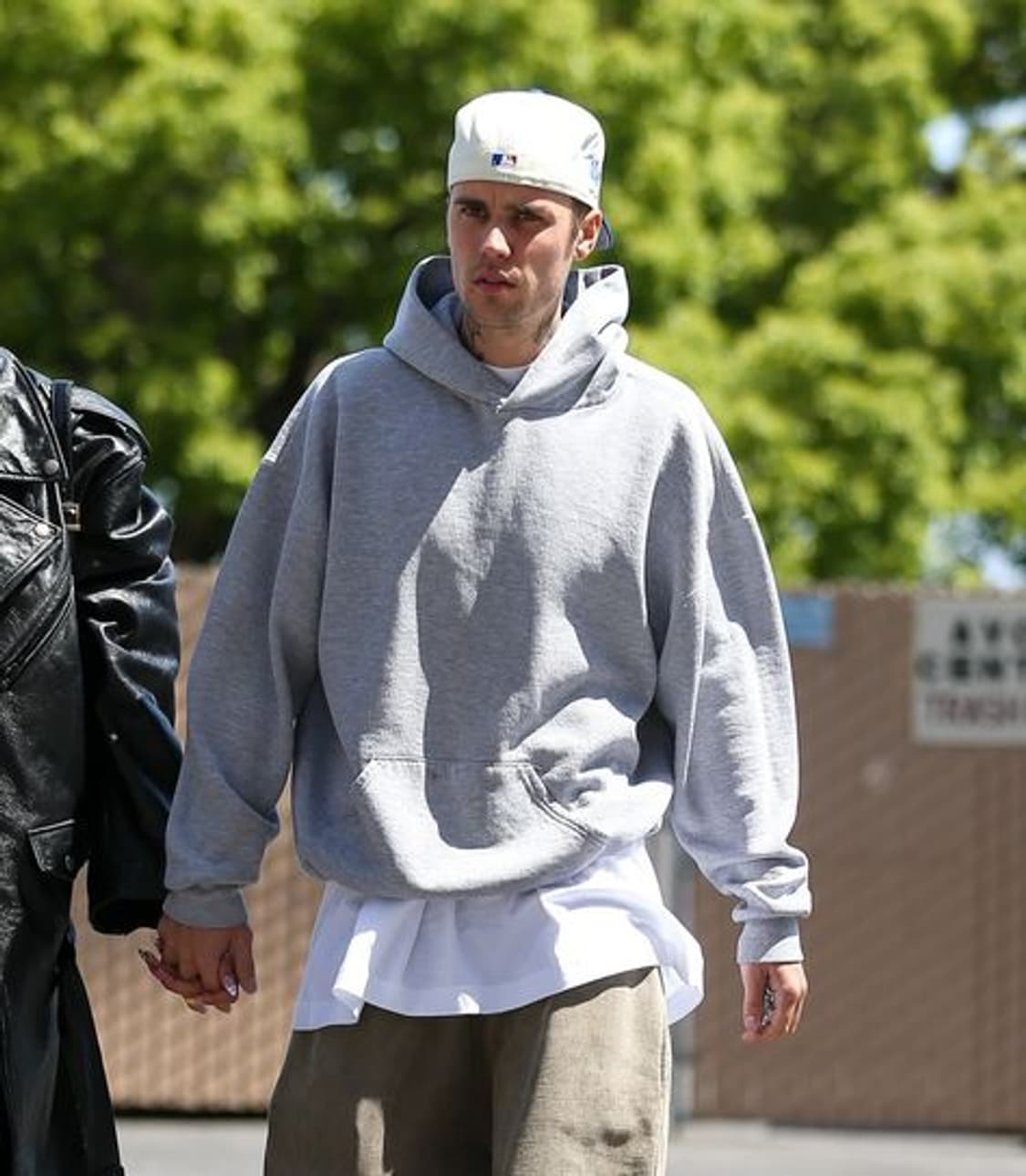 90s 러셀 애슬레틱 후드 라이트 그레이 상품이미지1