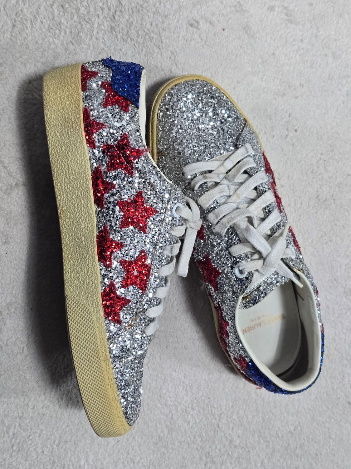 생로랑 글리터 스타 스니커즈 235 상품이미지4