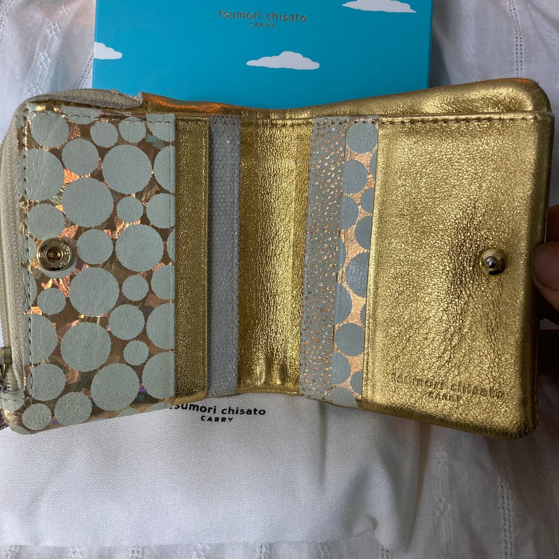 빈티지 엔틱 츠모리치사토 지갑 상품이미지2