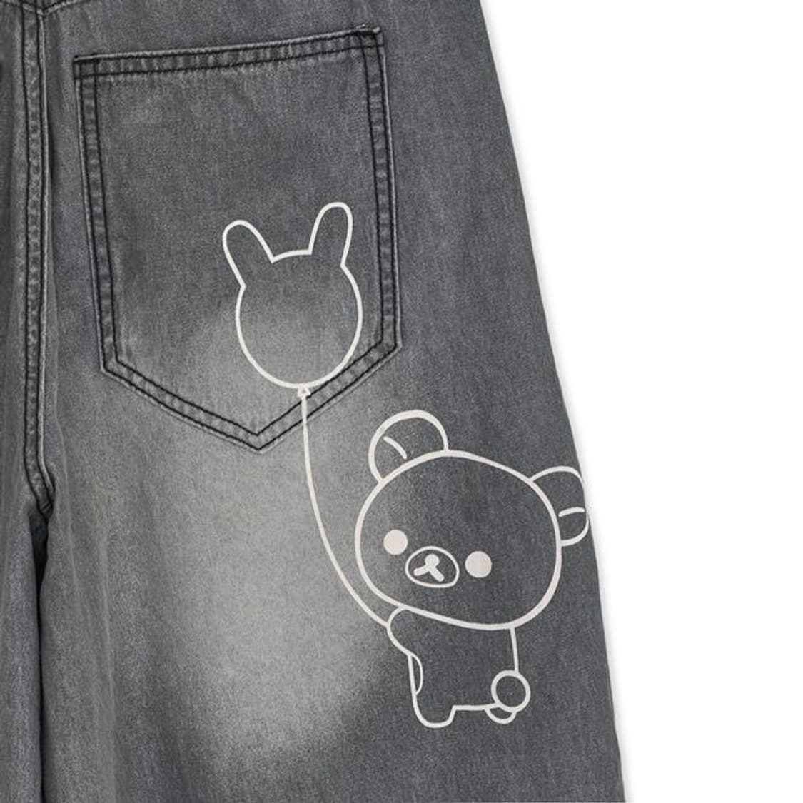 허그유어스킨 리락쿠마 데님 팬츠 그레이 S 코이세이오 미세키서울 지초이 상품이미지1