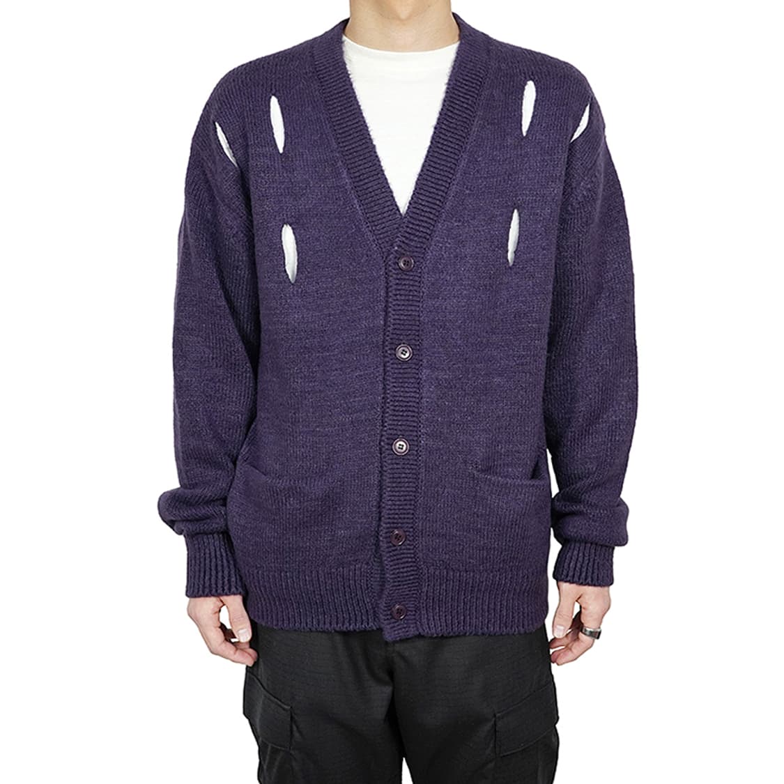 언유즈드 UNUSED Holed cardigan 상품이미지2