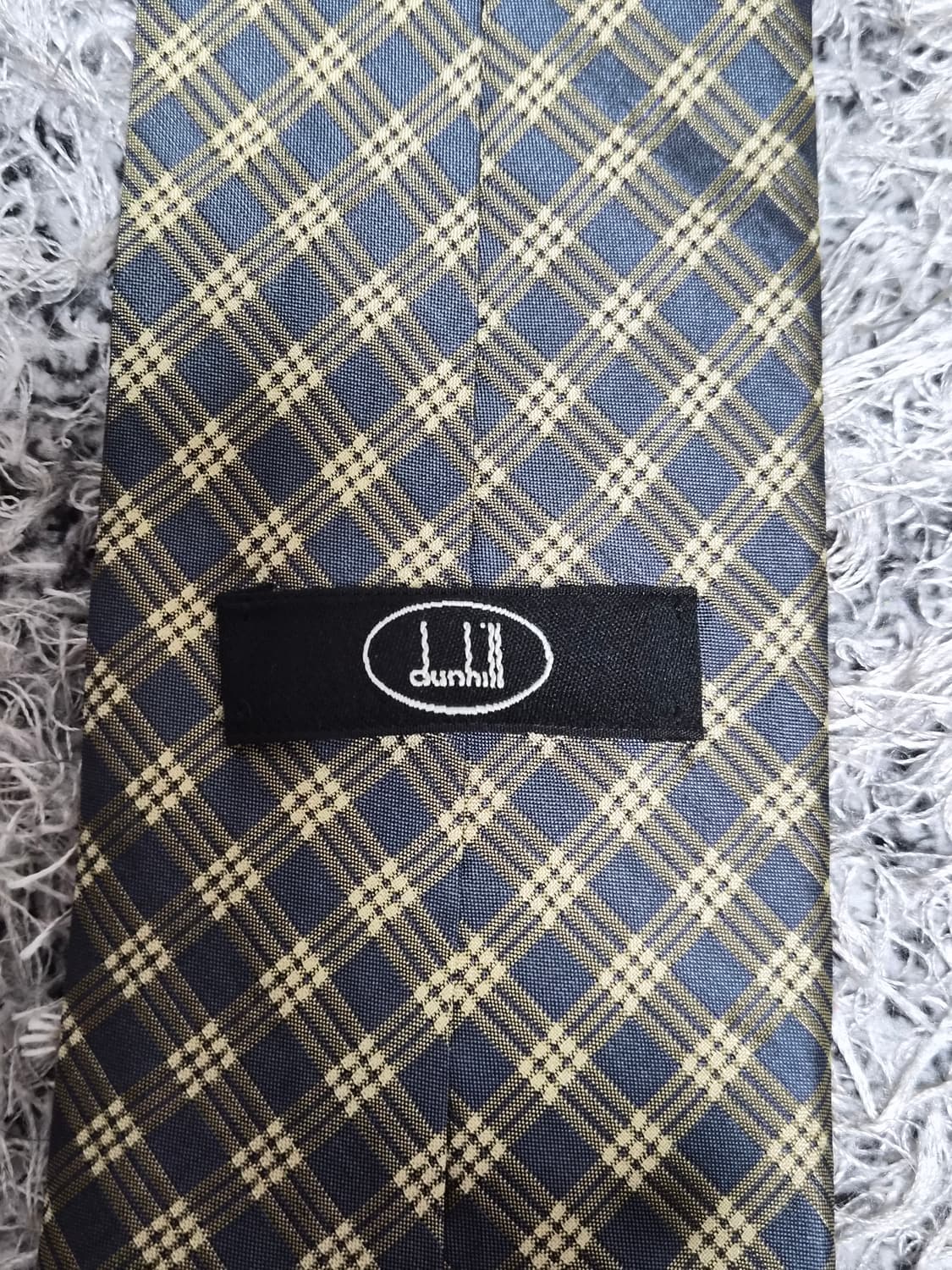 던힐Dunhill 사선 패턴 넥타이 Free - N26 상품이미지6