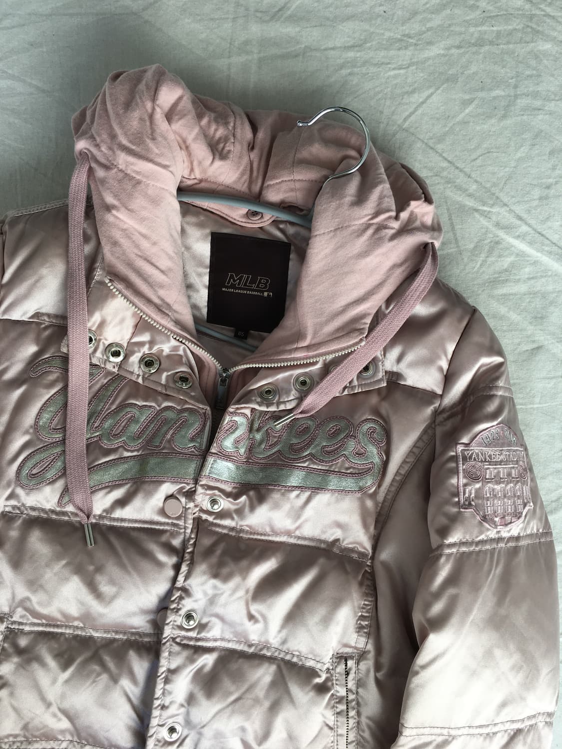 MLB 글로시 후드 야구점퍼 상품이미지4