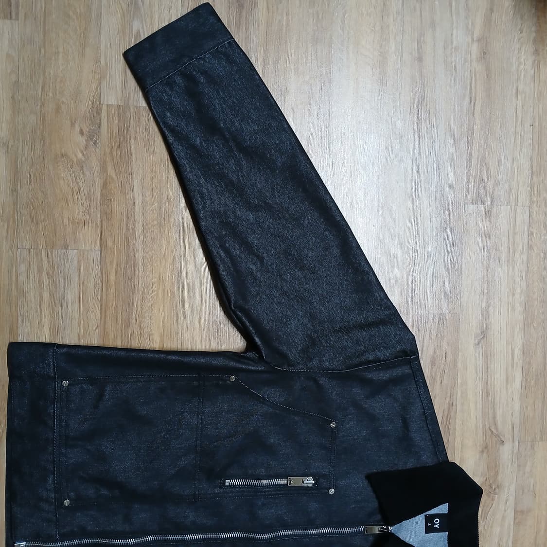 OY 오와이 패넬 코듀로이카라 데님 트러커 자켓 오버핏 상품이미지6