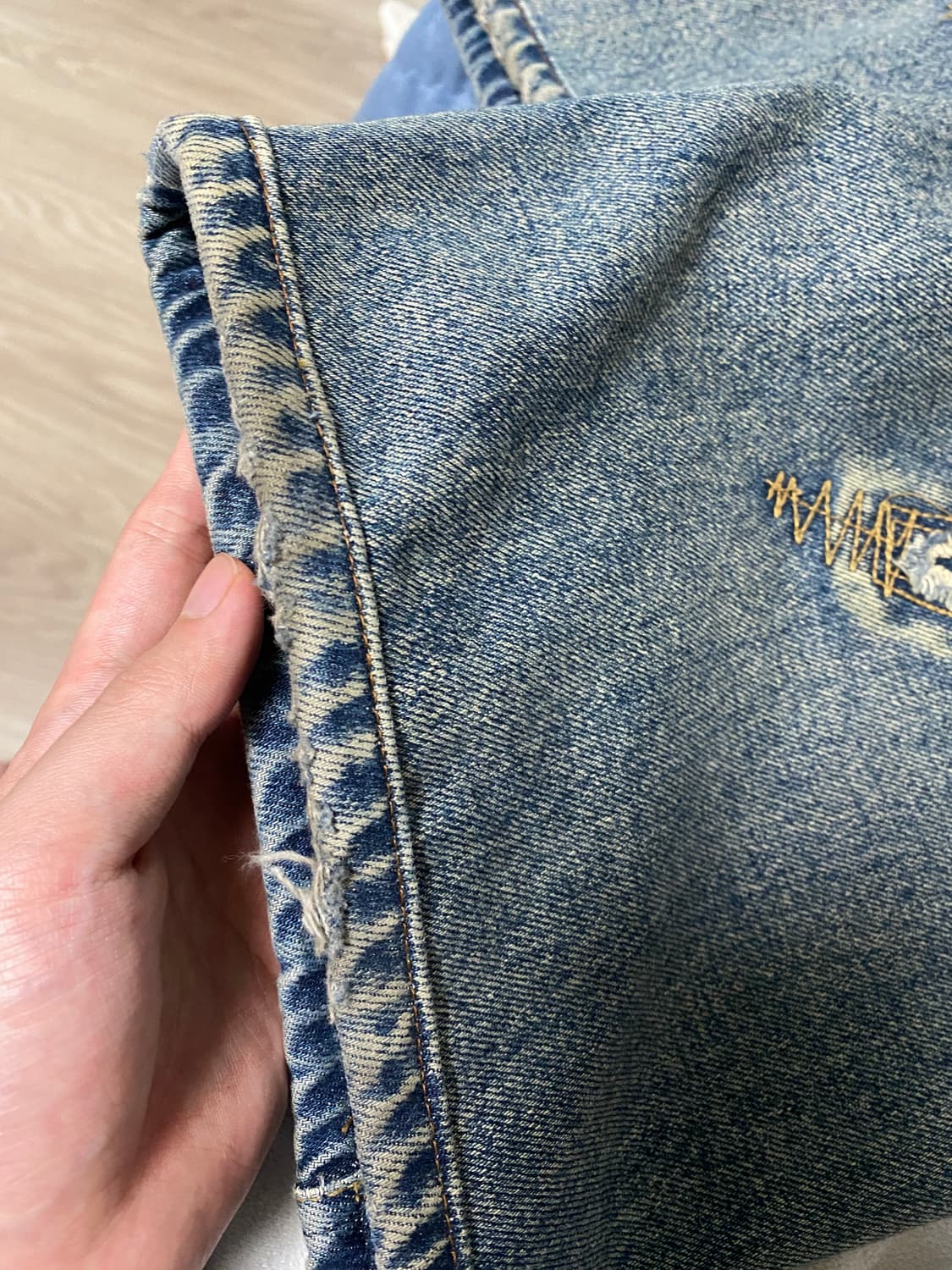 떠그클럽 트라이번 데님 3사이즈 상품이미지5