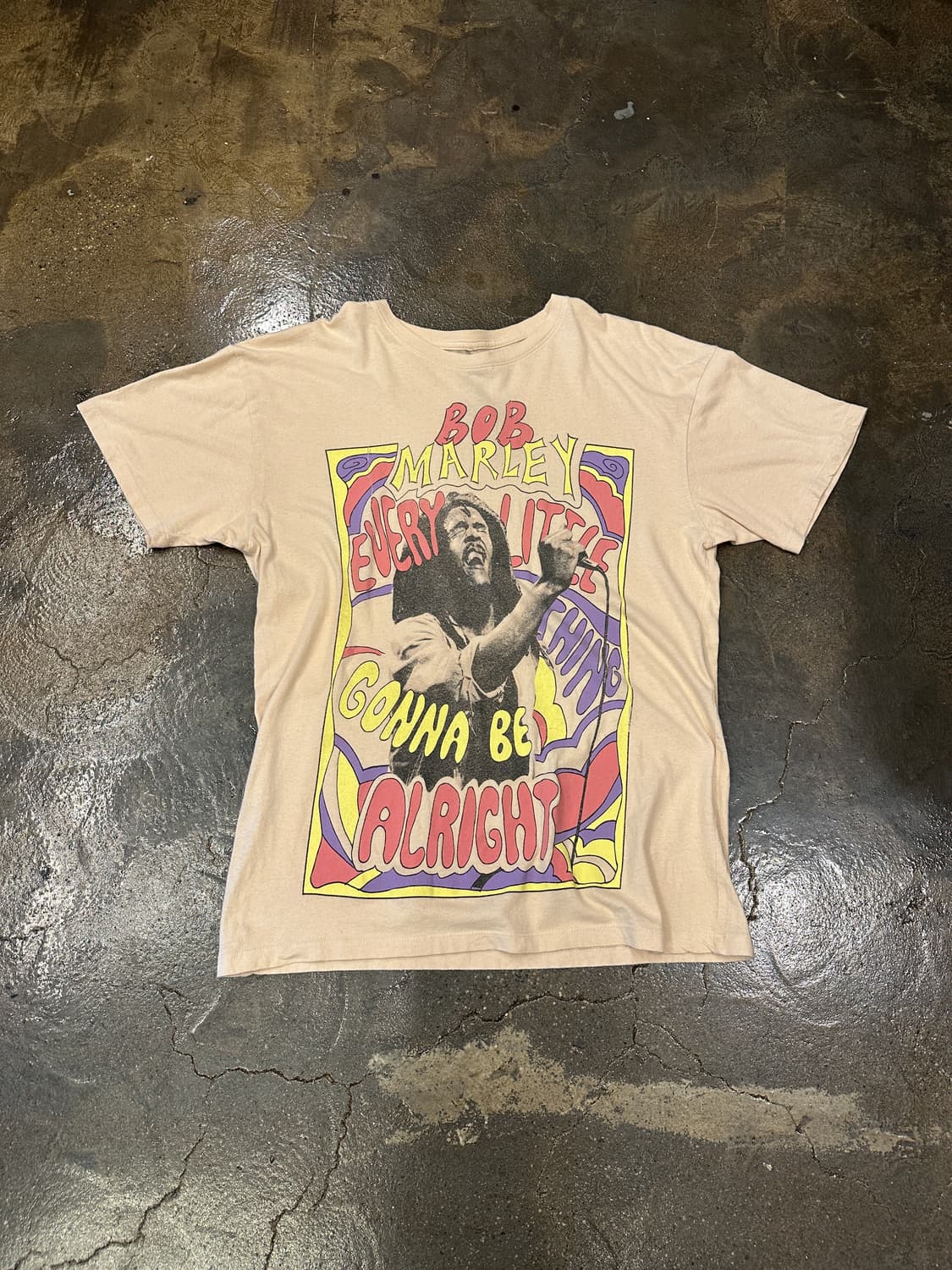 BOB MARLEY Printing T shirts 반팔티 XL 상품이미지1