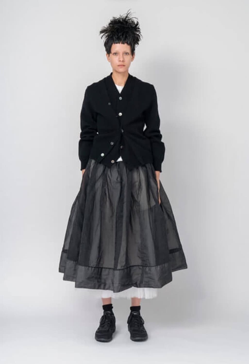 꼼데가르송 블랙 20aw 레이어드 가디건 상품이미지6