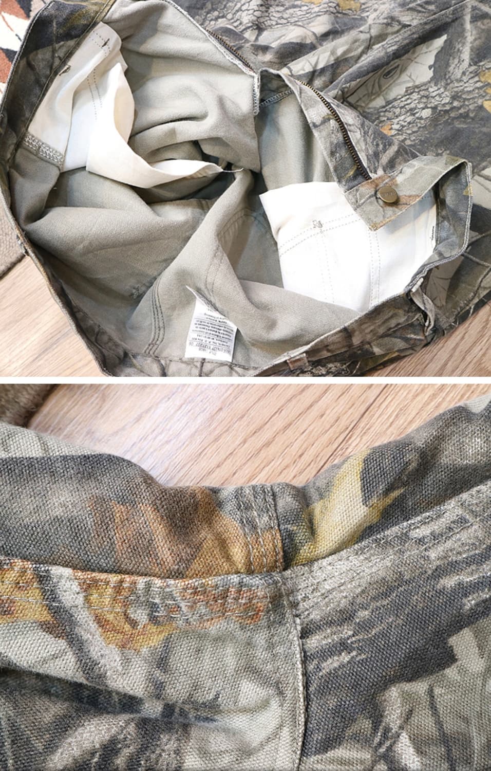 미국판 00S carhartt 칼하트 정글카모 팬츠 상품이미지7