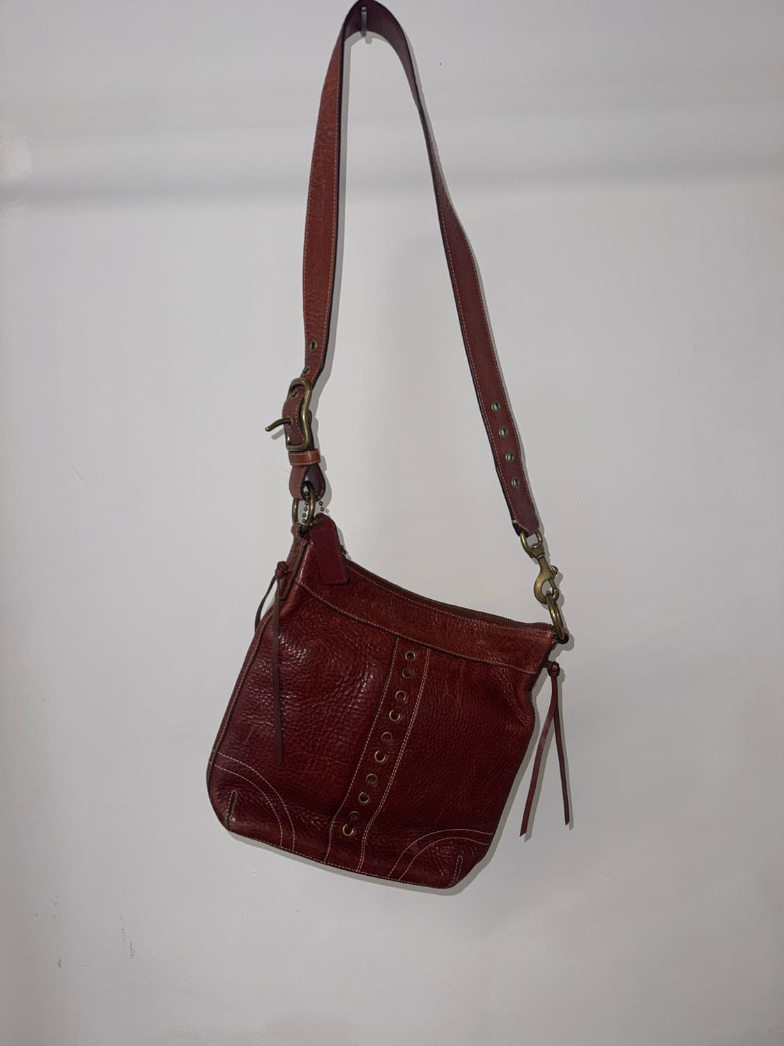 코치 레더 토트 숄더 상품이미지6