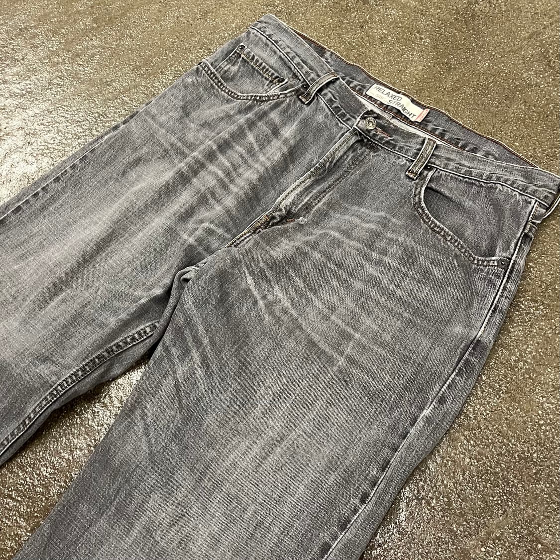00s Levis559 그레이 워싱진 (36”) 상품이미지5