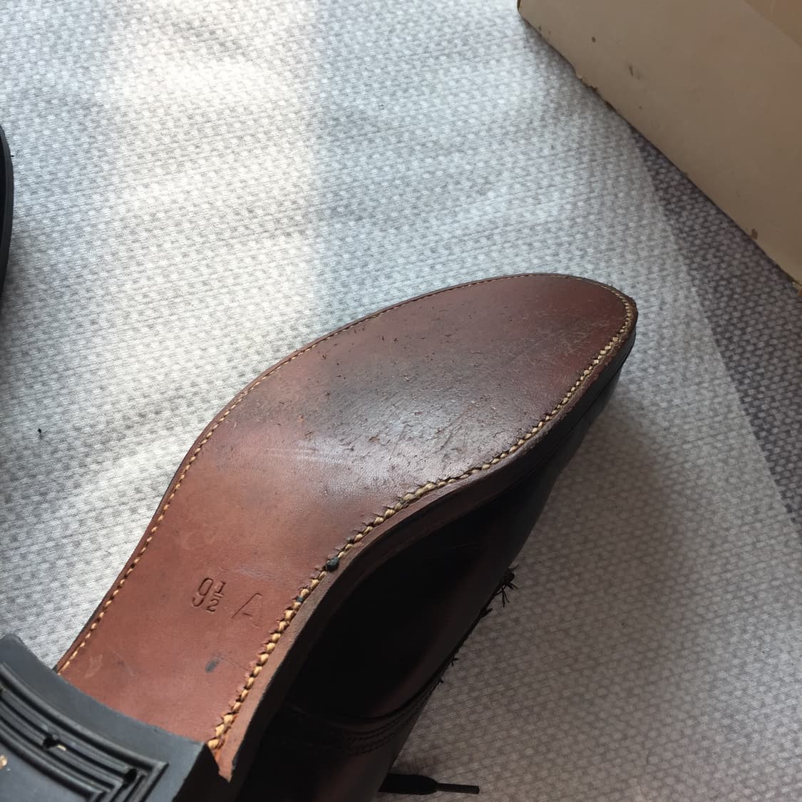 50s usn service shoes 해군단화  상품이미지7