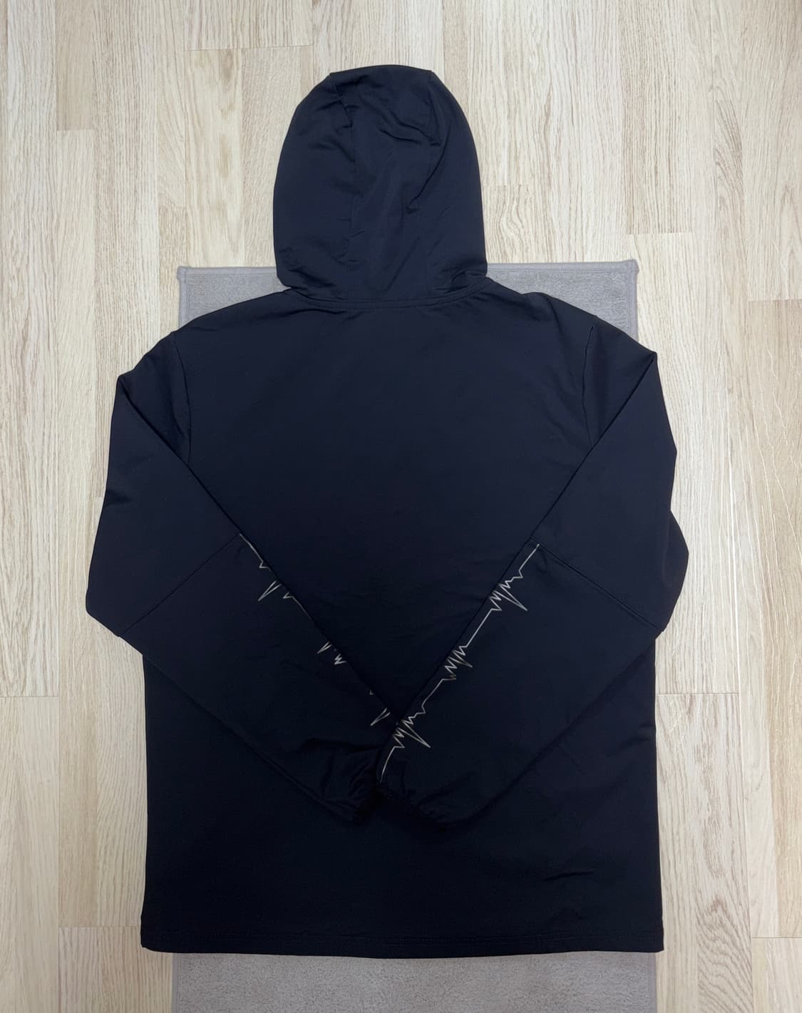 [S급] 🏃나이키 드라이핏 러닝 후드 집업 블랙 XL 상품이미지2