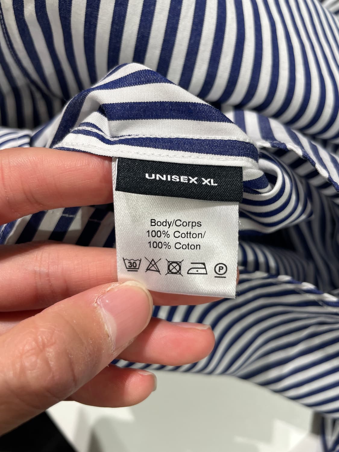 와이 프로젝트 핀치드 로고 스트라이프 코튼 셔츠 상품이미지8