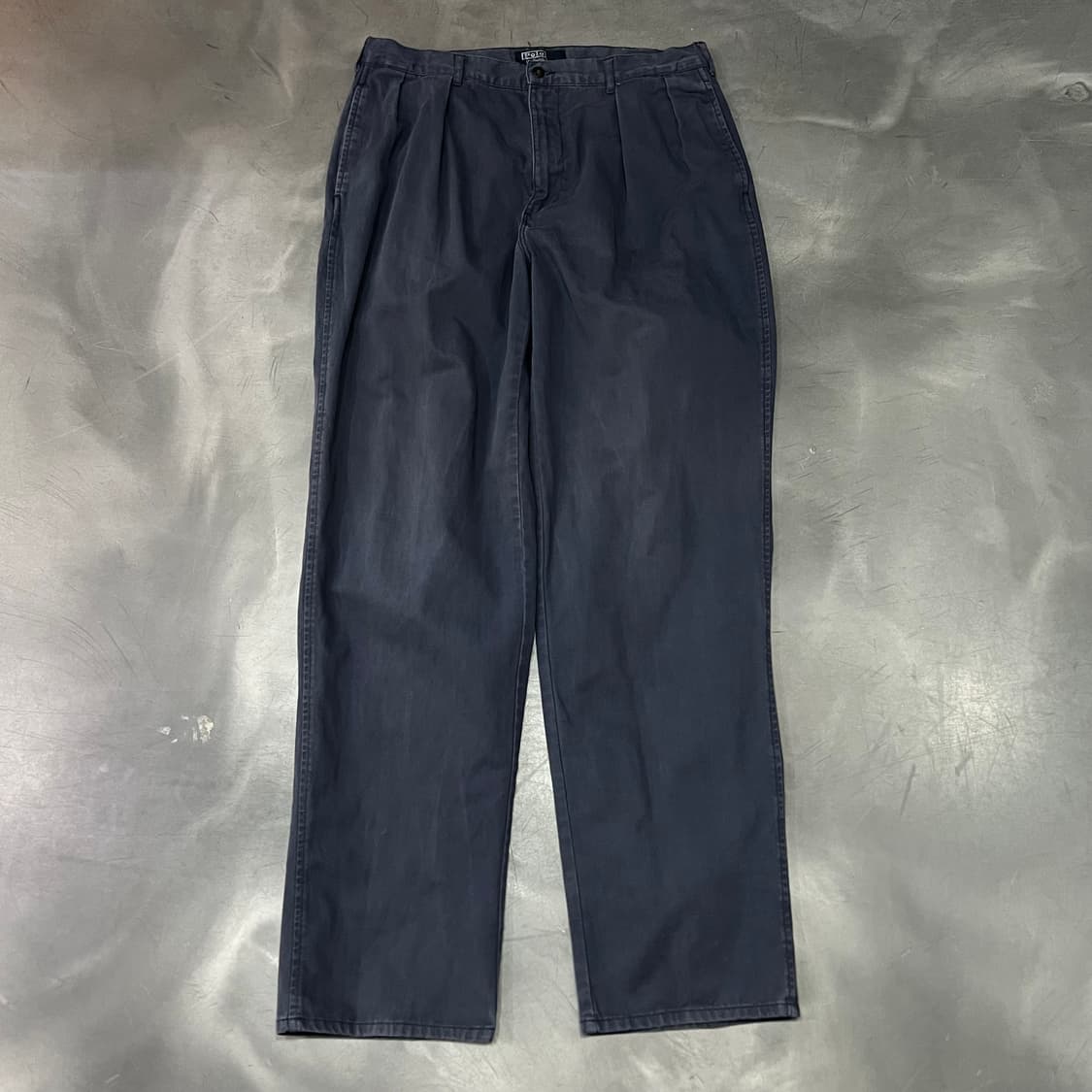  폴로랄프로렌 네이비 투턱 치노팬츠 y15495 상품이미지1