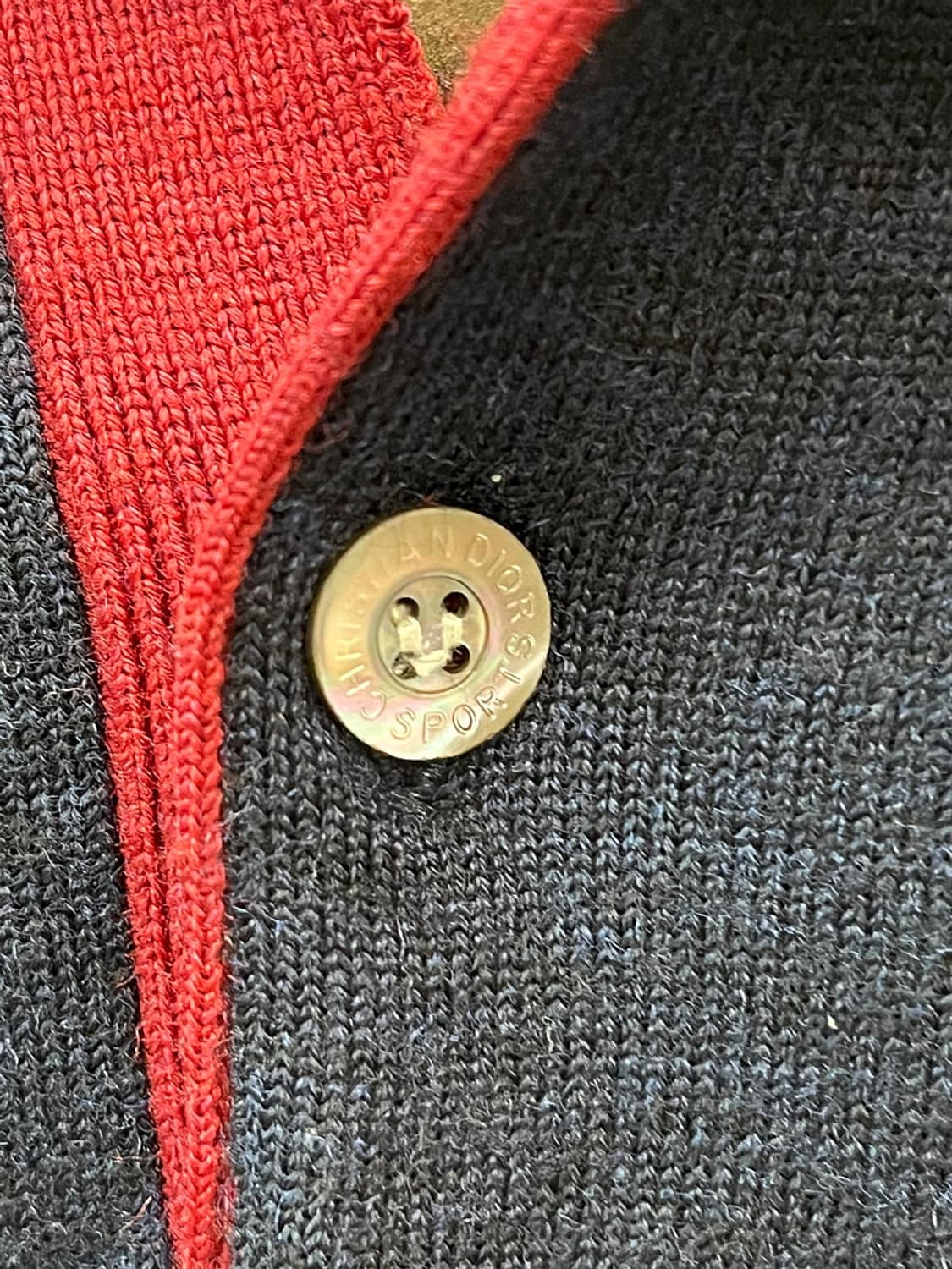 100-105) 크리스찬디올 아가일 카라니트  상품이미지7