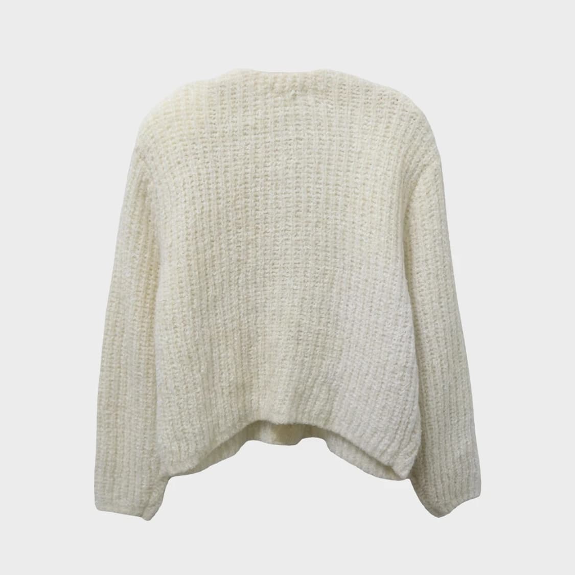 BIANCO 울 혼방 니트 가디건  62148 상품이미지2