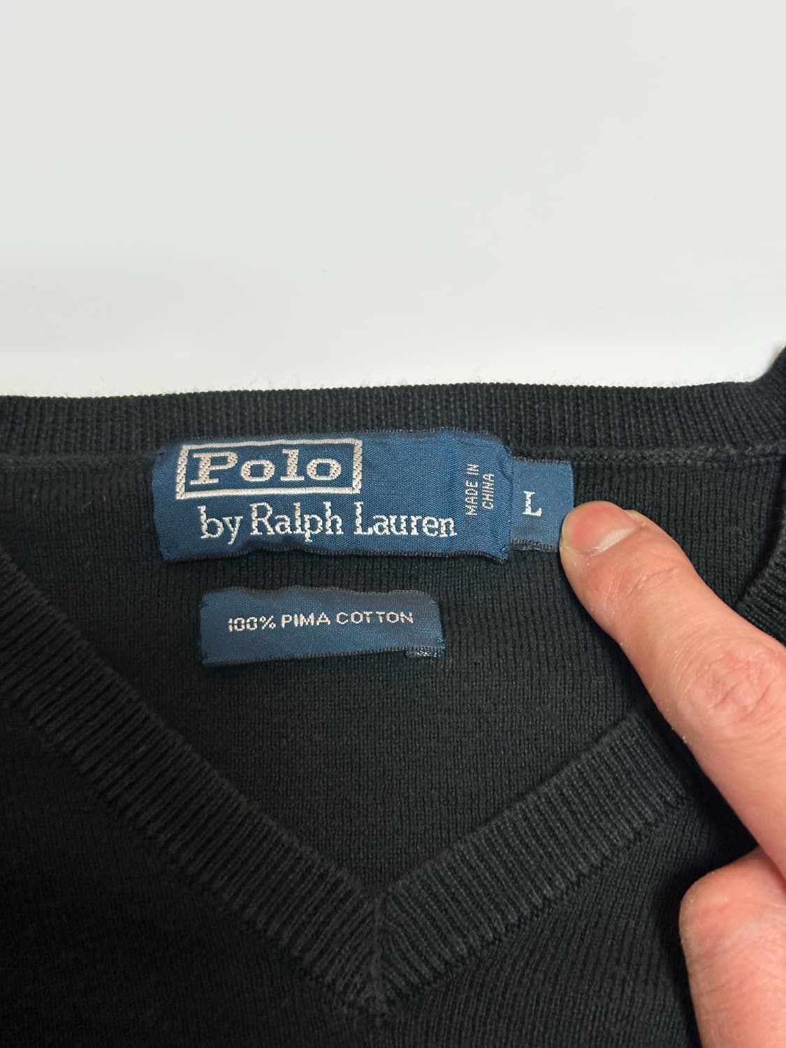 폴로랄프로렌 브이넥 니트 상품이미지2