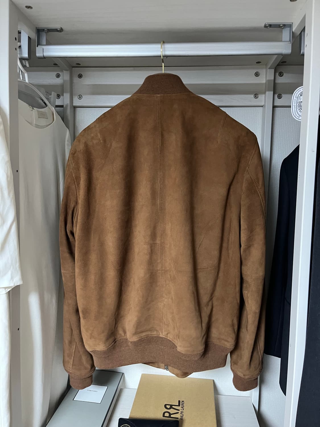 폴로 랄프로렌 스웨이드 플라이트 재킷 상품이미지9