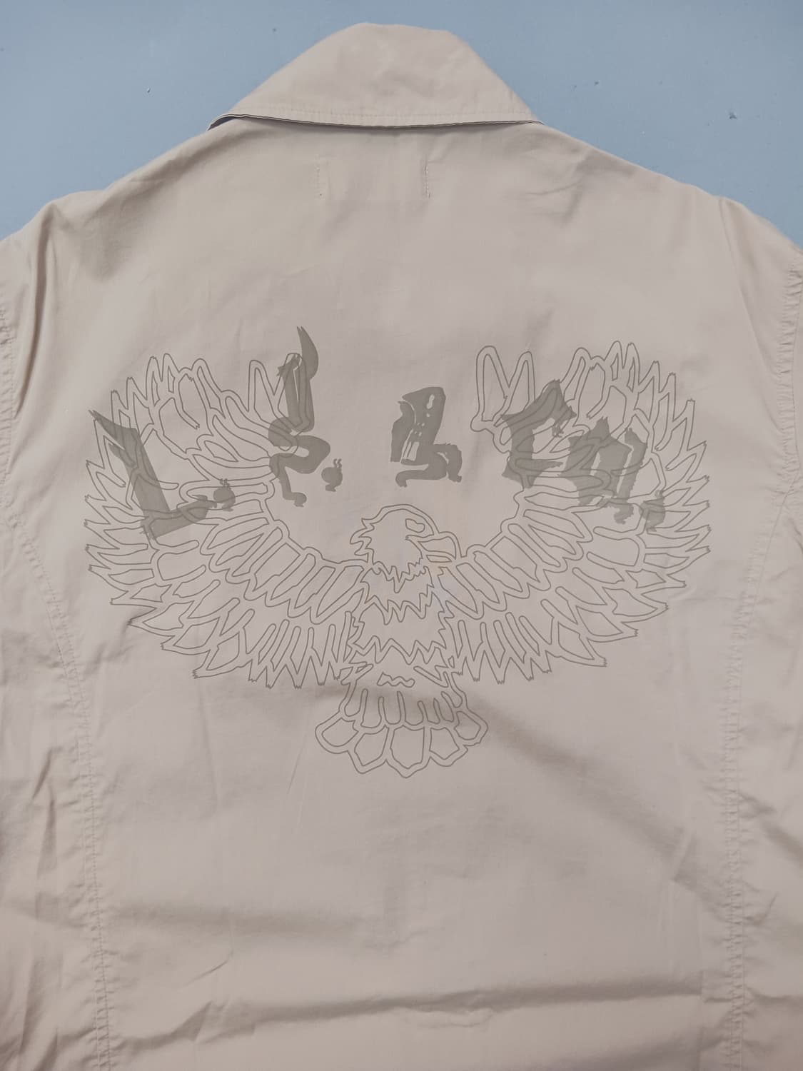 [XL] 리바이스 이글 프린팅 반팔 지퍼 셔츠형 자켓 상품이미지7