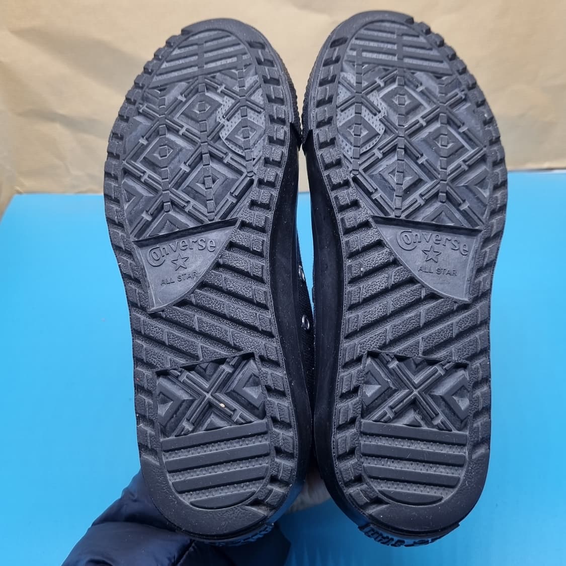 컨버스 올스타 올블랙 하이탑 255 상품이미지3
