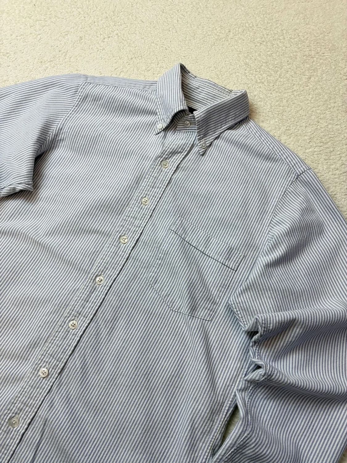 드레익스 잉글랜드 코튼 옥스포드 스트라이프 셔츠 PN5904 상품이미지2