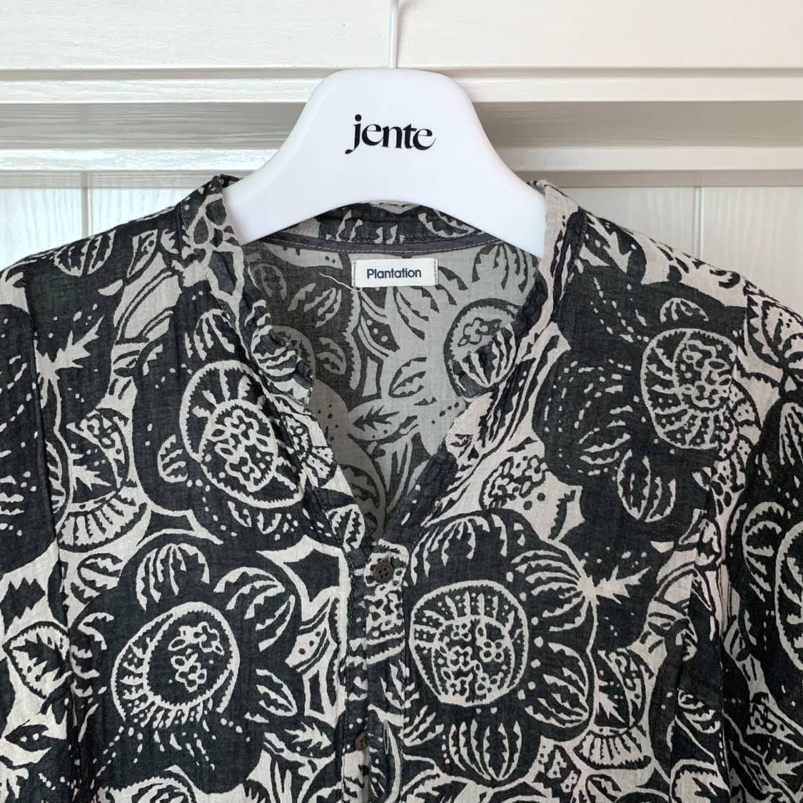 Plantation by issey miyake 보태니컬 코튼 롱 셔츠 상품이미지2