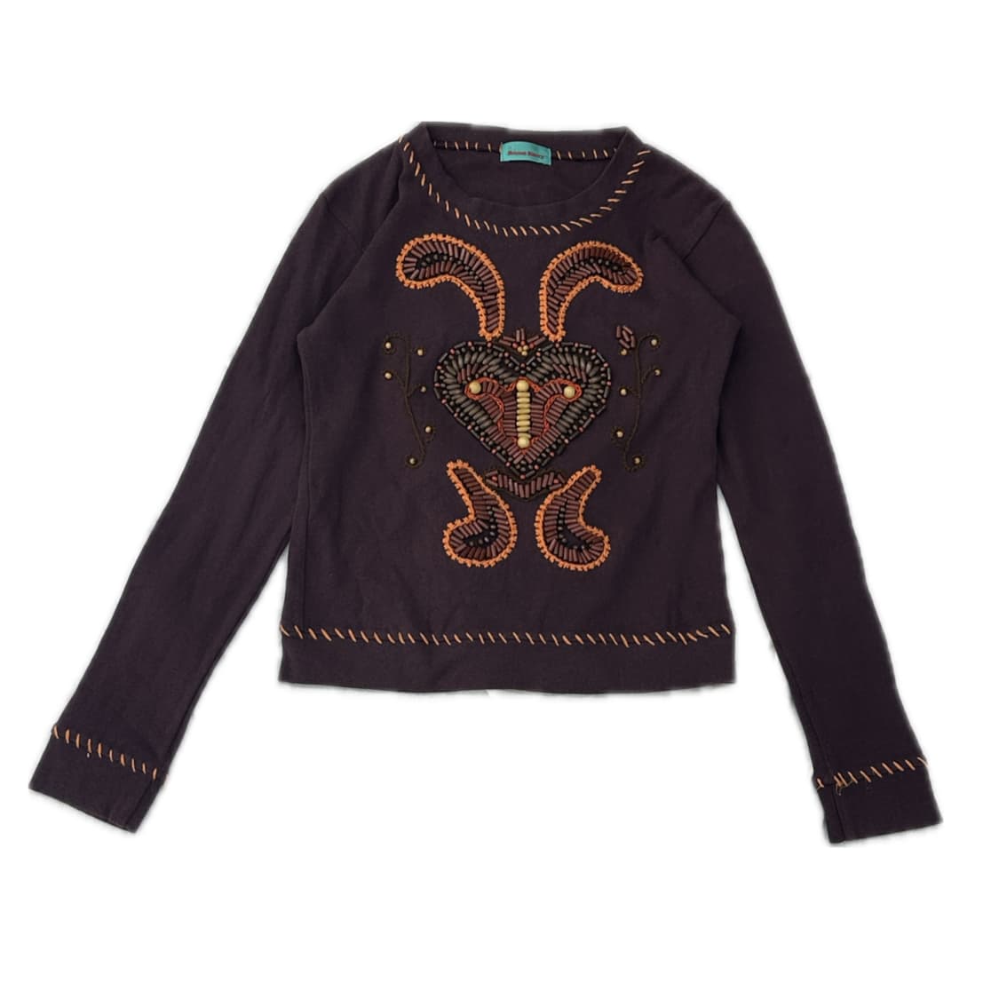 🌰하구미 에스닉 보헤미안 🌰가을 모리걸 우드비즈 브라운 코디세트 상품이미지3