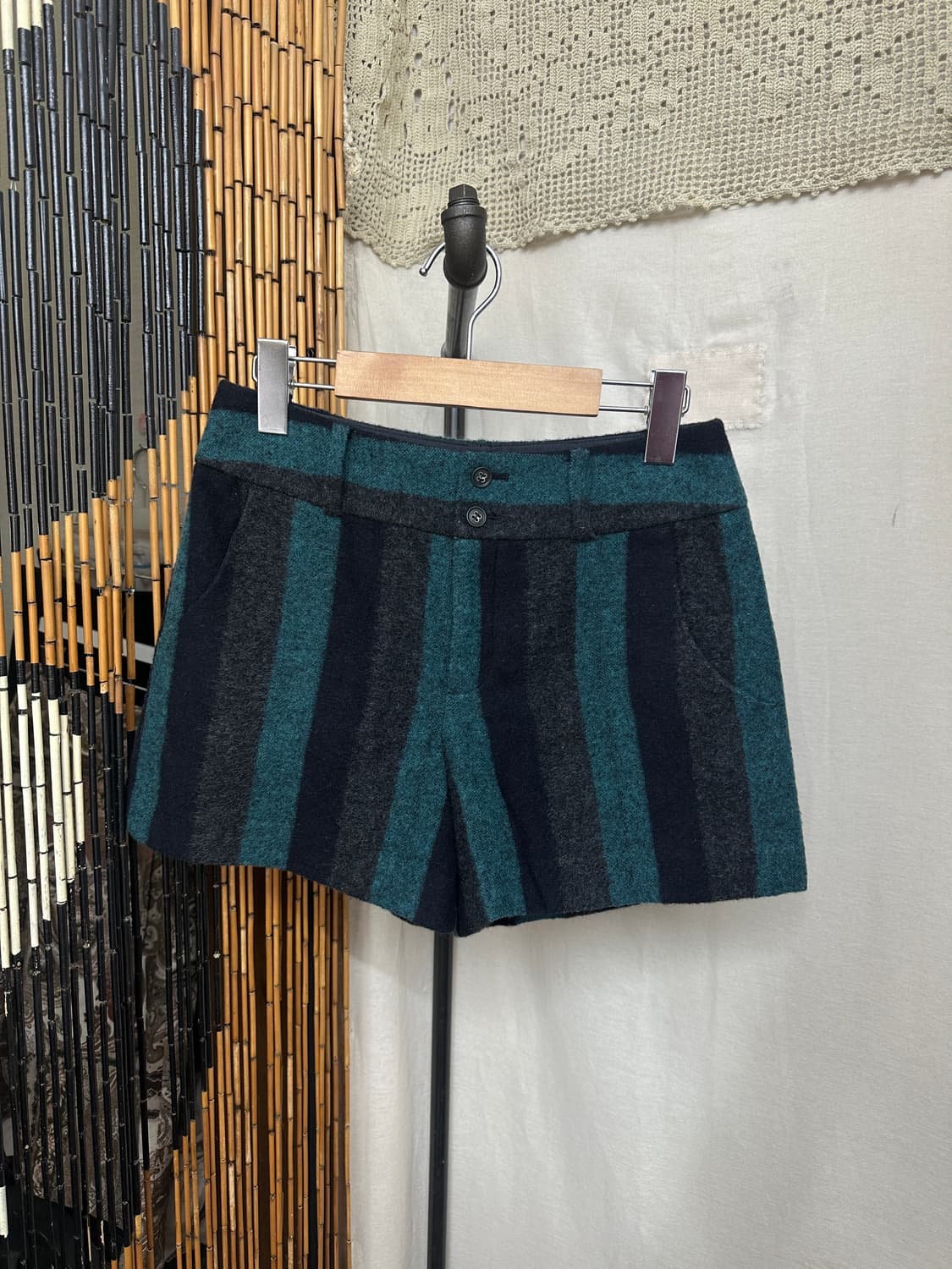 opaque clip wool short pants 상품이미지2