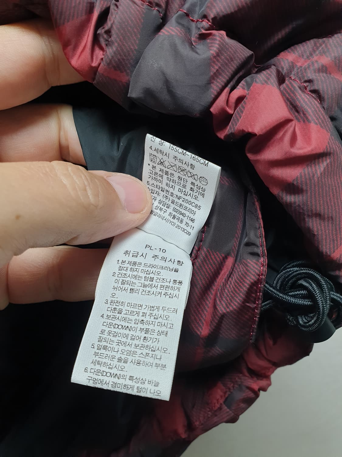 [여55] 노스페이스 판초 패딩 상품이미지8