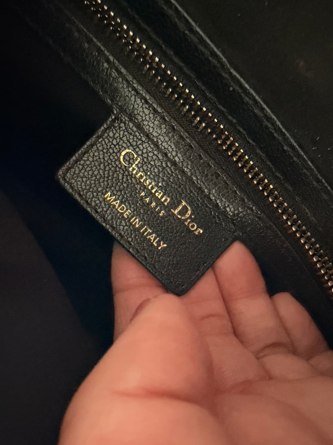 디올 새들백 염소가죽 미디움 미듐 상품이미지5