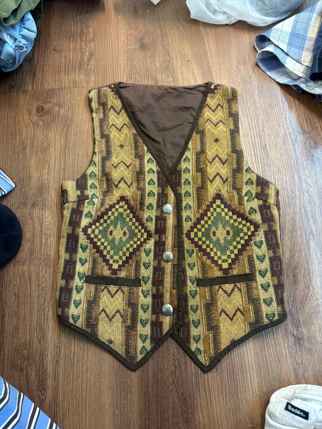 나바호 조끼 상품이미지1