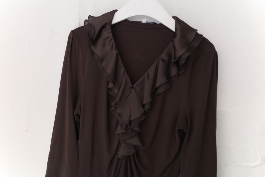 ruffle shirring T  상품이미지3