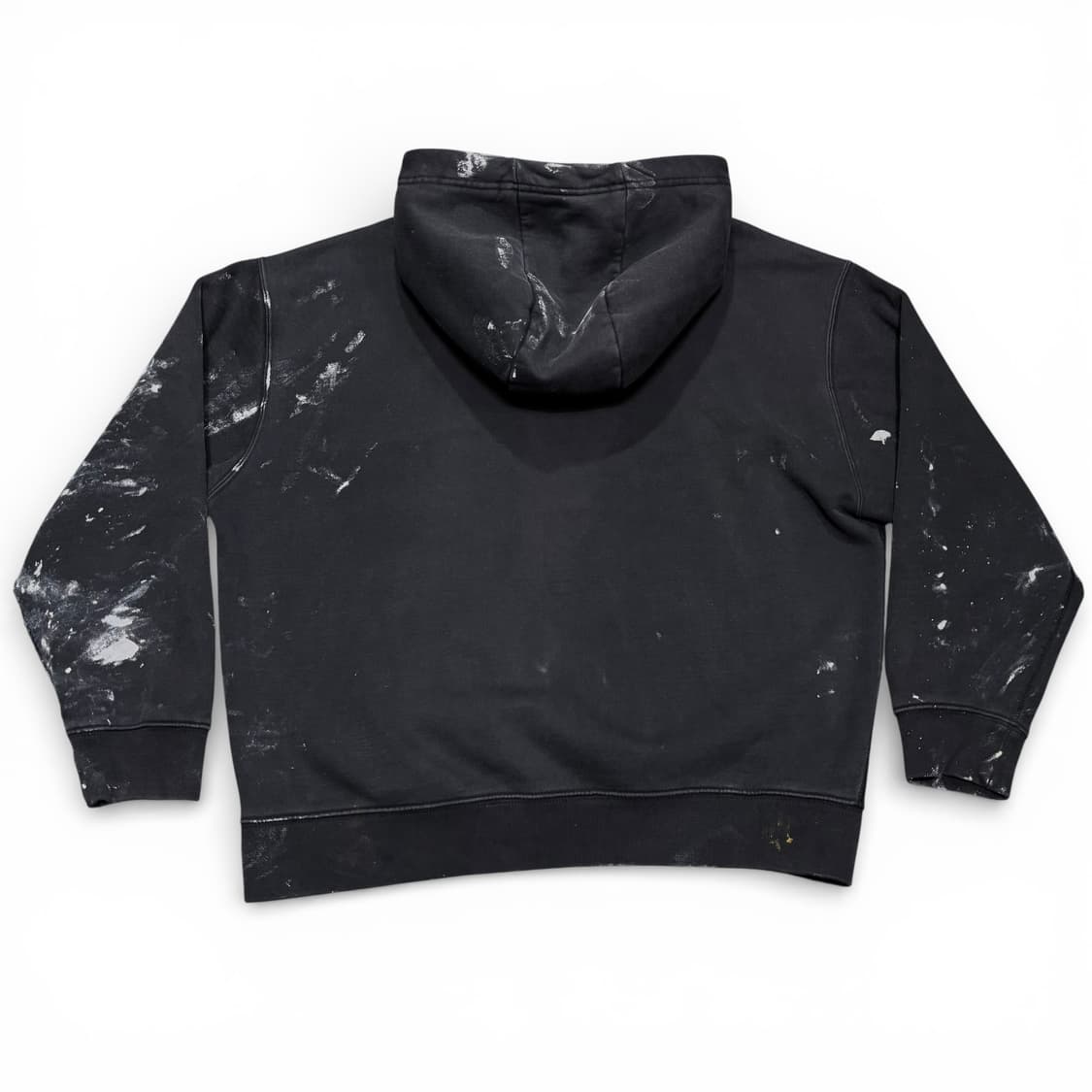 L 나이키 ACG 블랙 페인트 후드티 상품이미지3