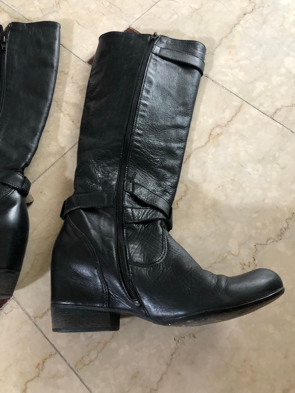 [직수입] 빈티지 레더 부츠  상품이미지10