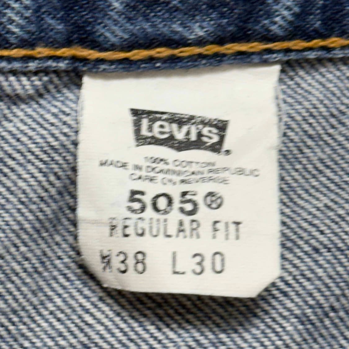 00s 리바이스 505 데님팬츠 W38 L30 상품이미지6