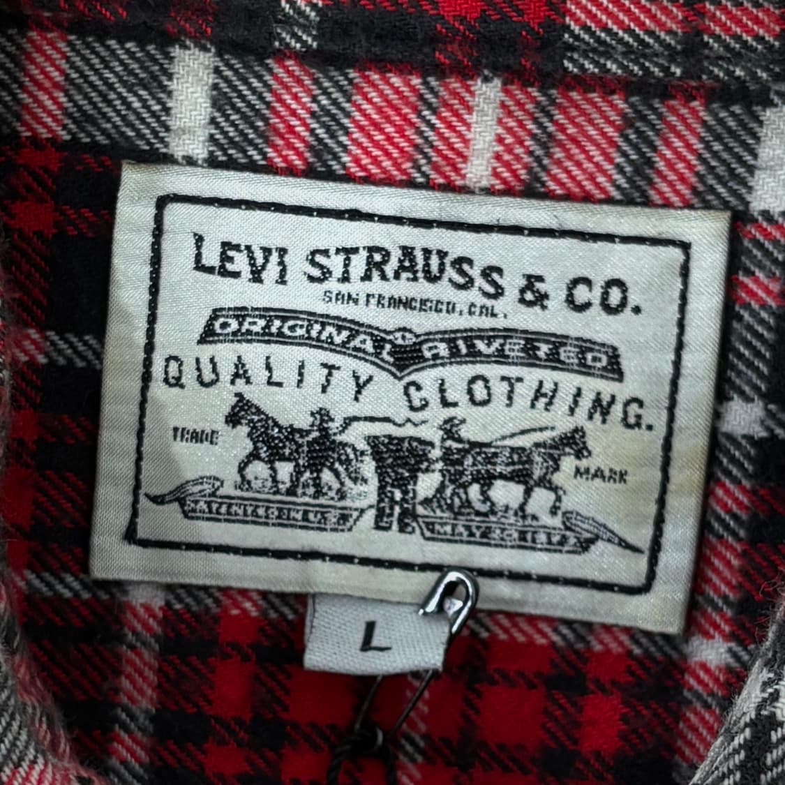 리바이스 체크셔츠 상품이미지3