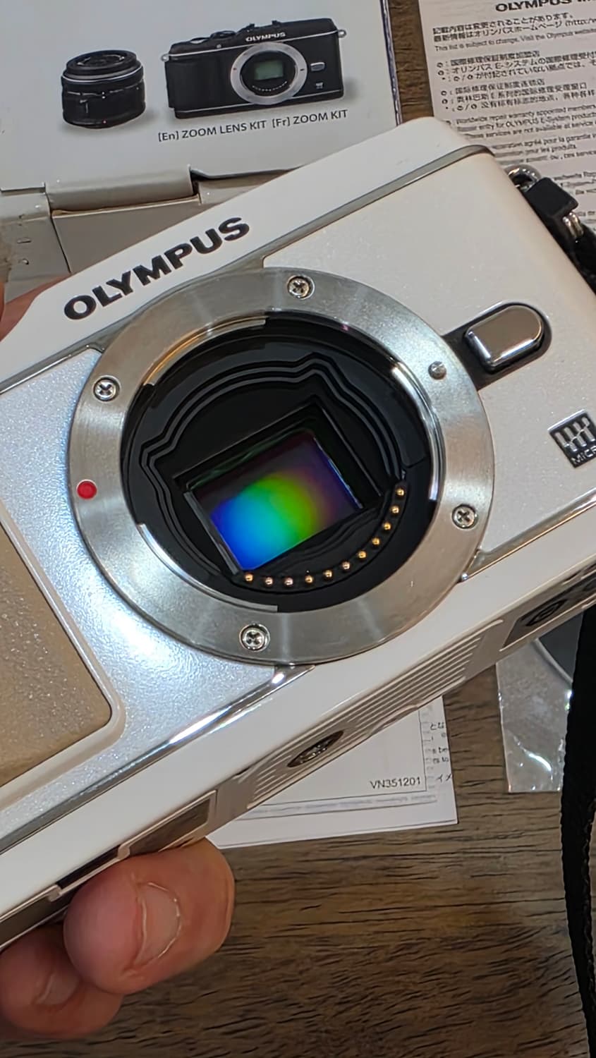 Olympus pen-e-p3 빈티지 디지털 카메라 작례 O 상품이미지6