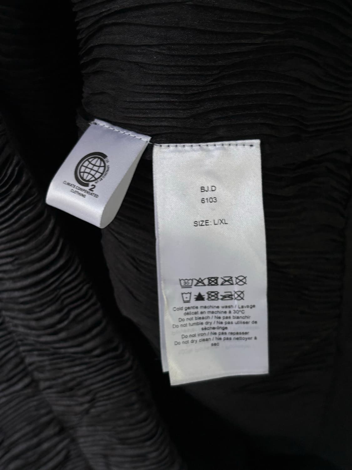 가니 플리츠 하이넥 블라우스 상품이미지10