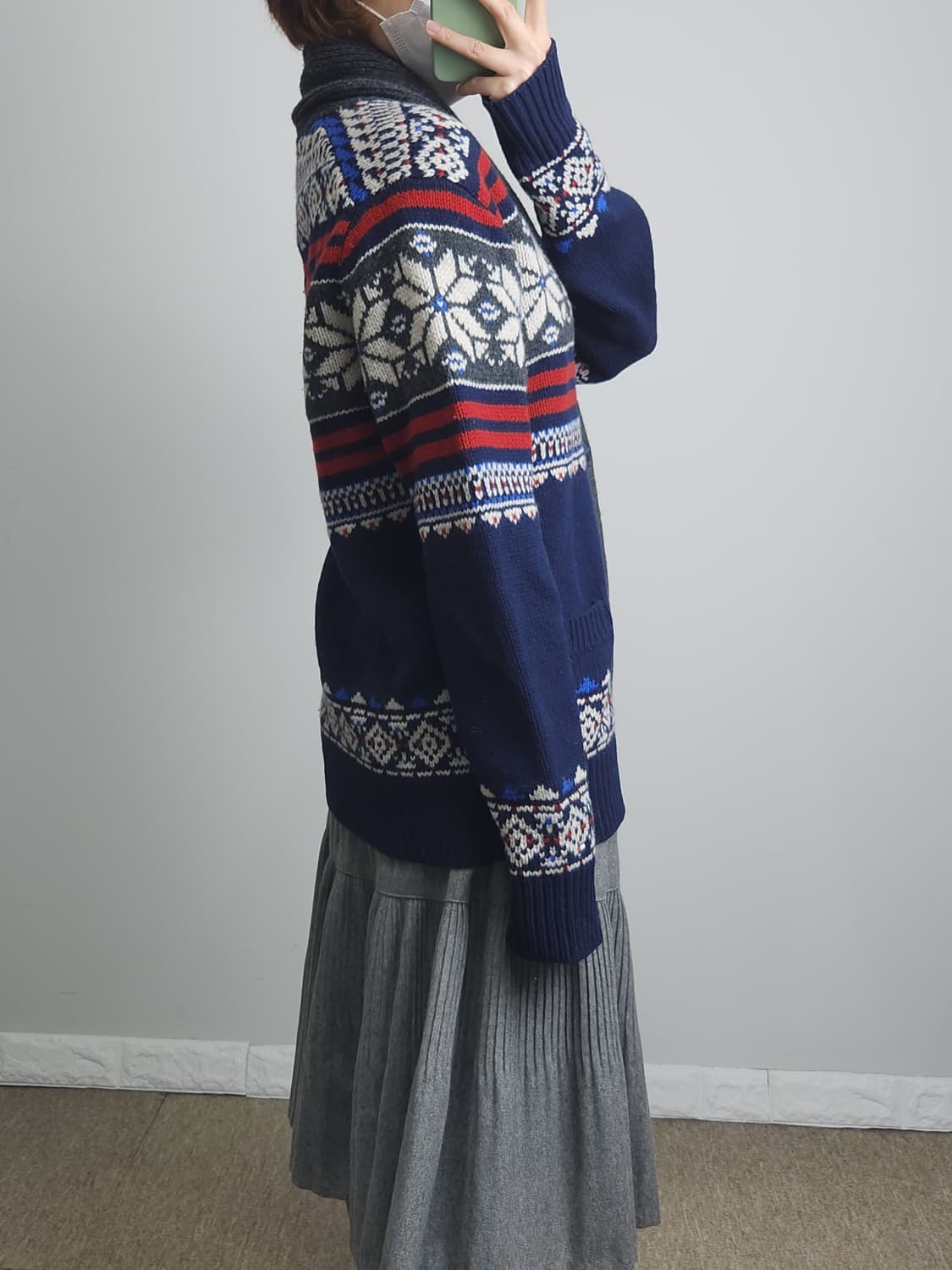 TOMMY HILFIGER 노르딕 울가디건 상품이미지3