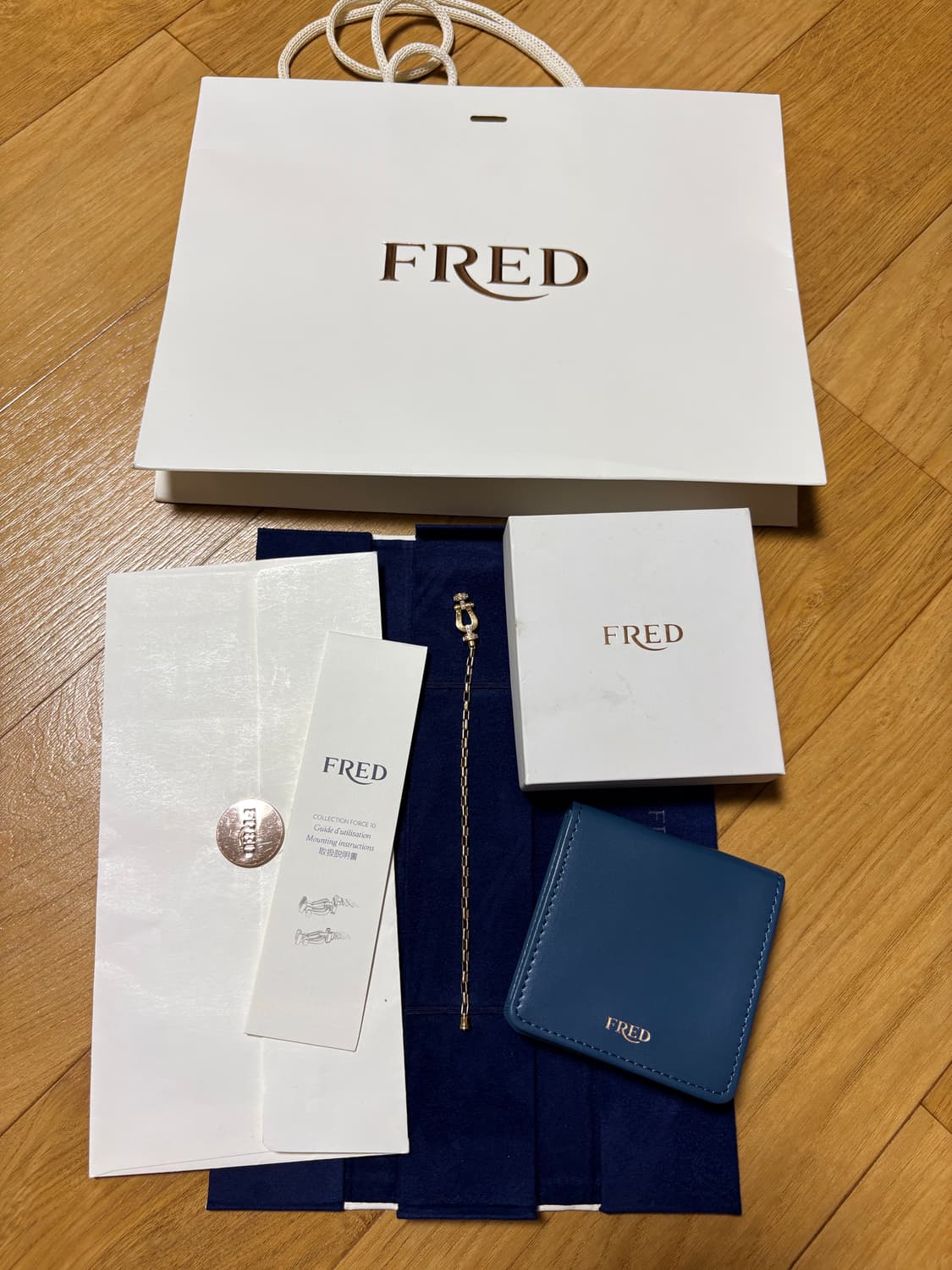 프레드 포스텐 18k 브레이슬릿 상품이미지2