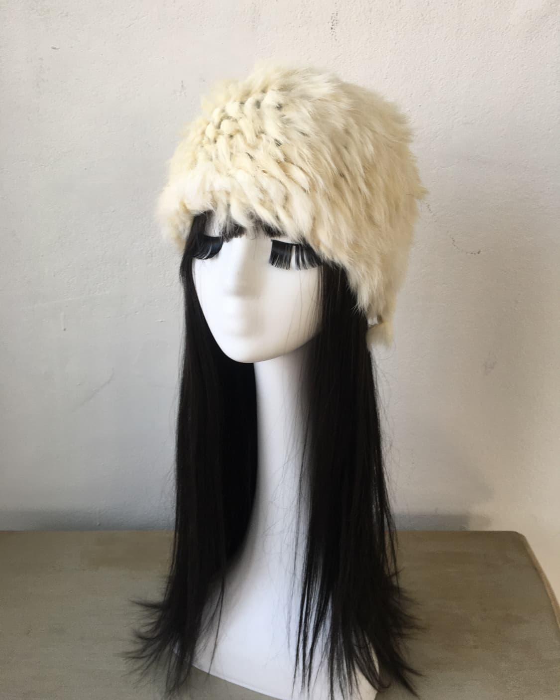  rabbit fur beanie 상품이미지1