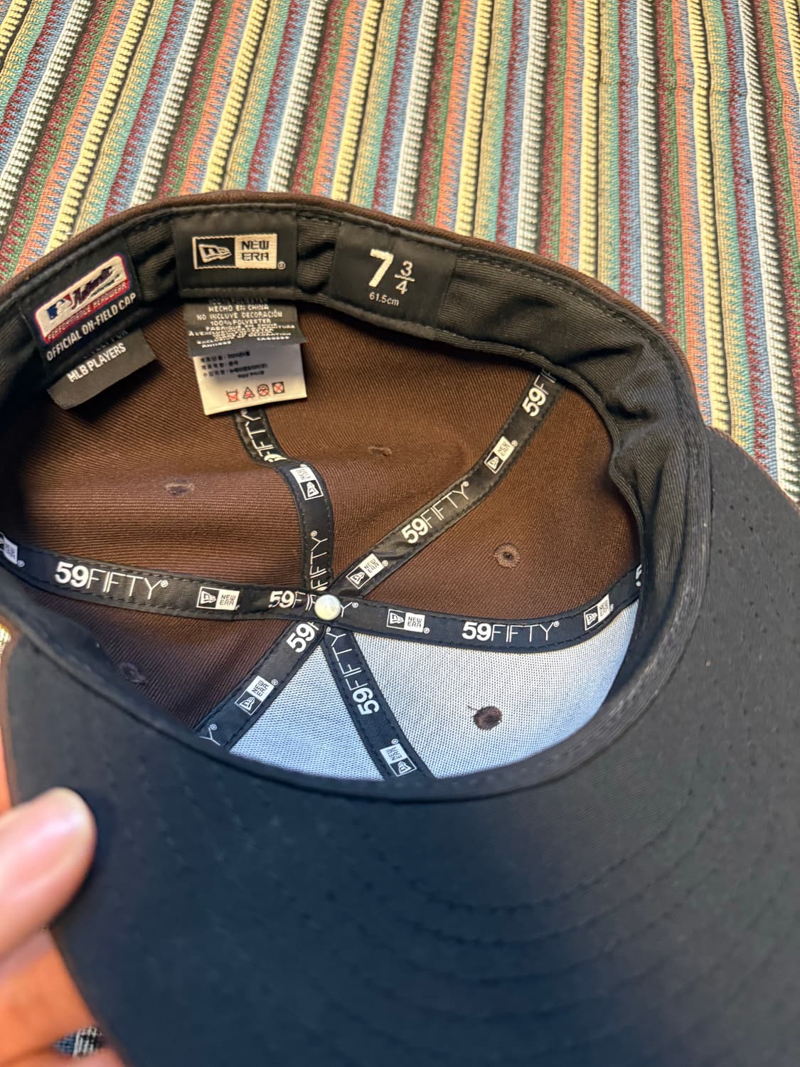 뉴에라 59FIFTY 브라운 61.5cm 상품이미지3