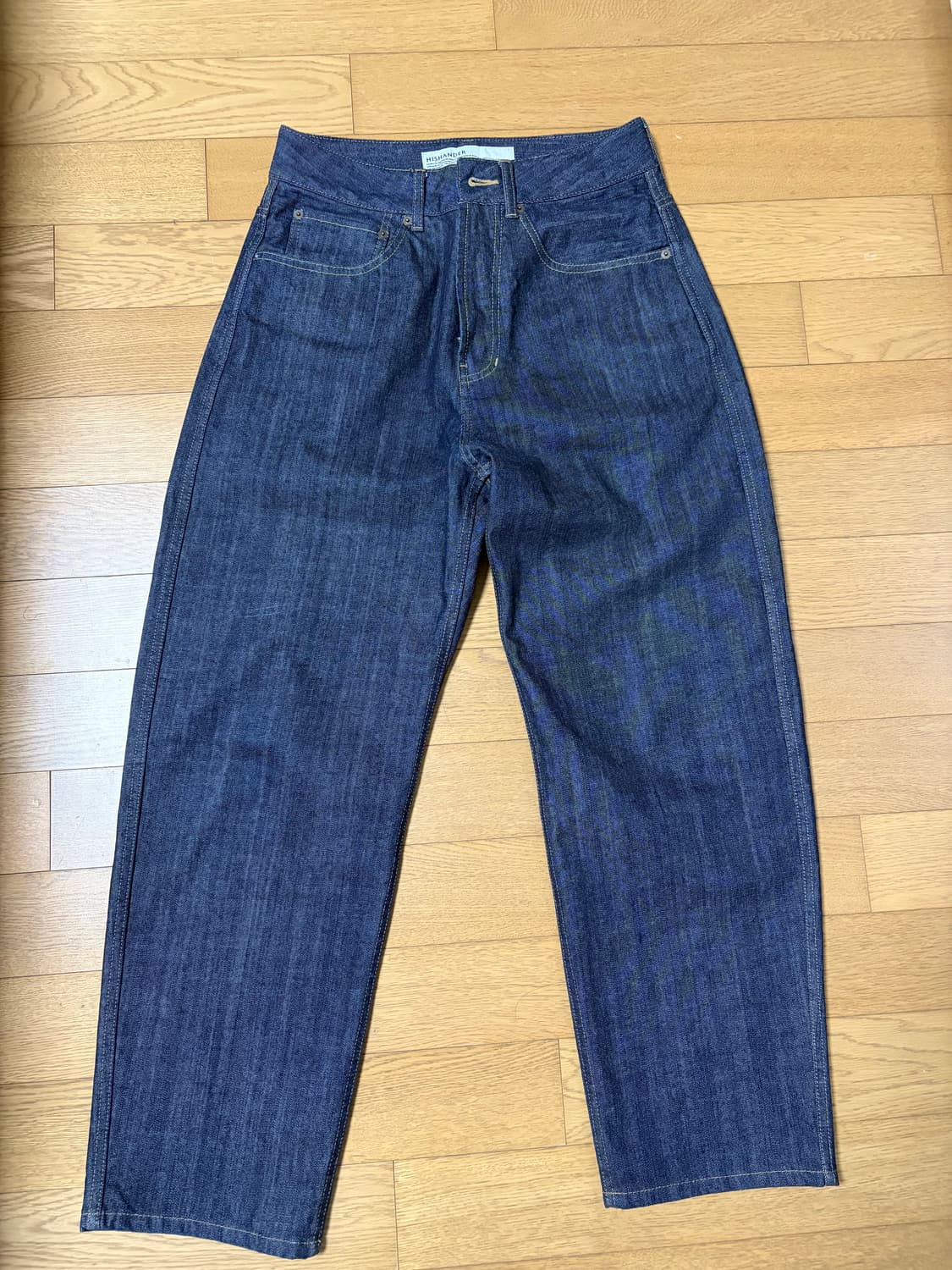 히즈핸더 원워시드 5p 와이드 데님 팬츠 1사이즈 상품이미지3
