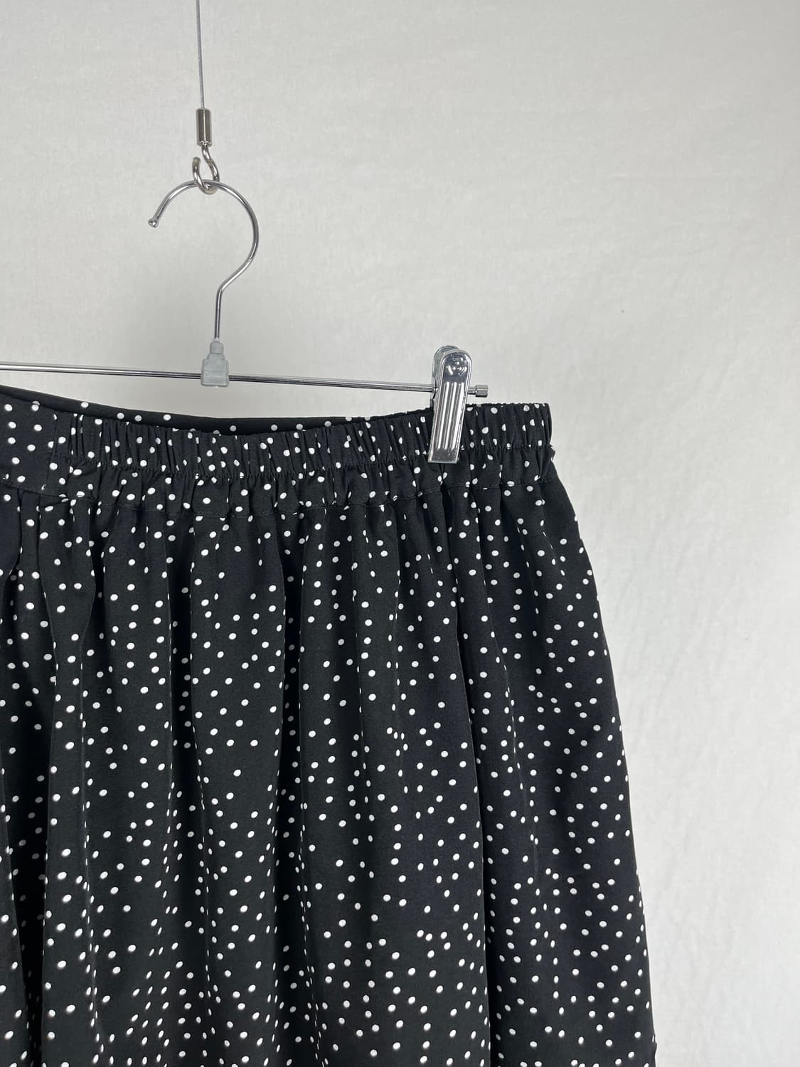 Vintage 도트 패턴 롱 스커트  상품이미지3