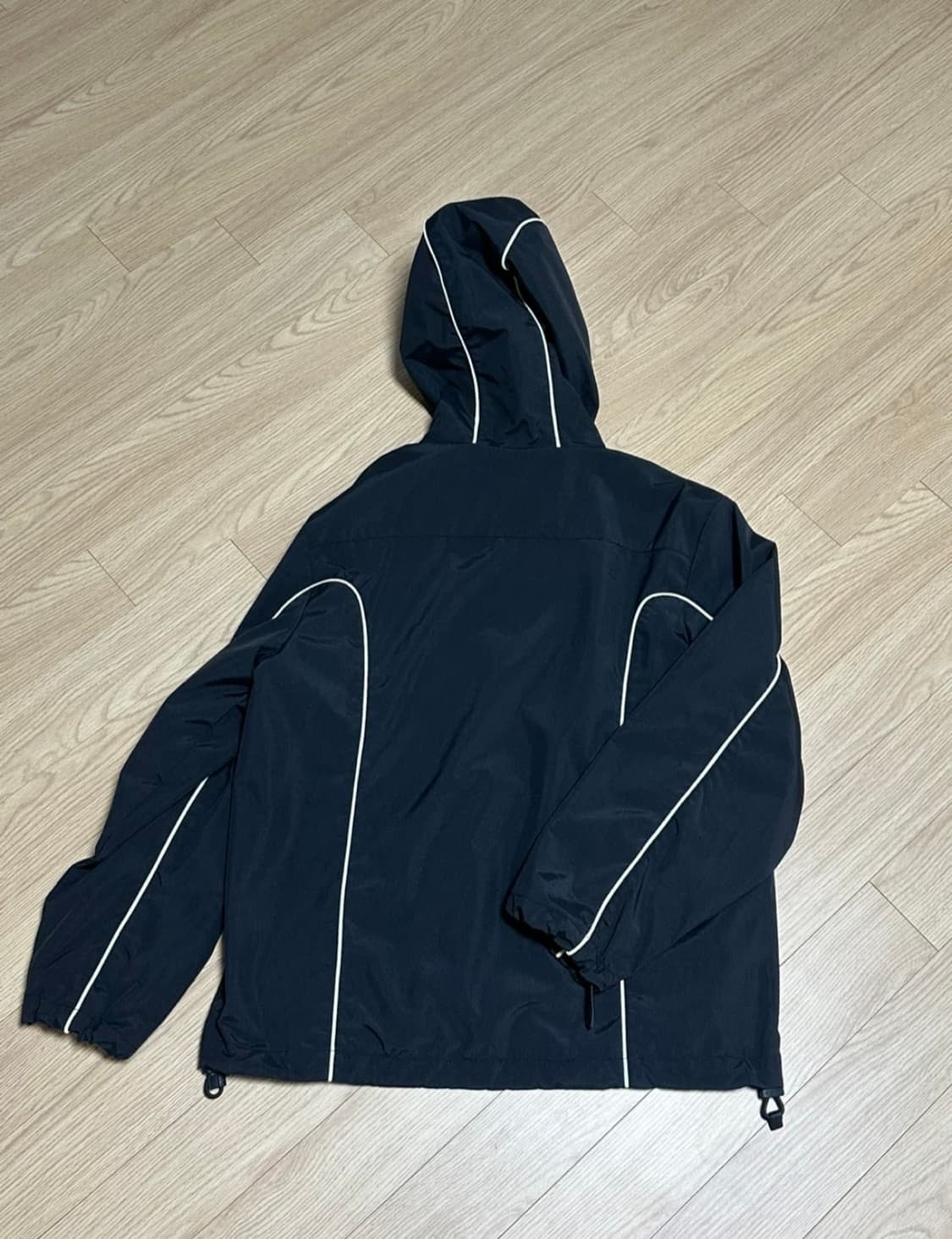 디젤 바람막이 블랙 윈드브레이커 상품이미지3