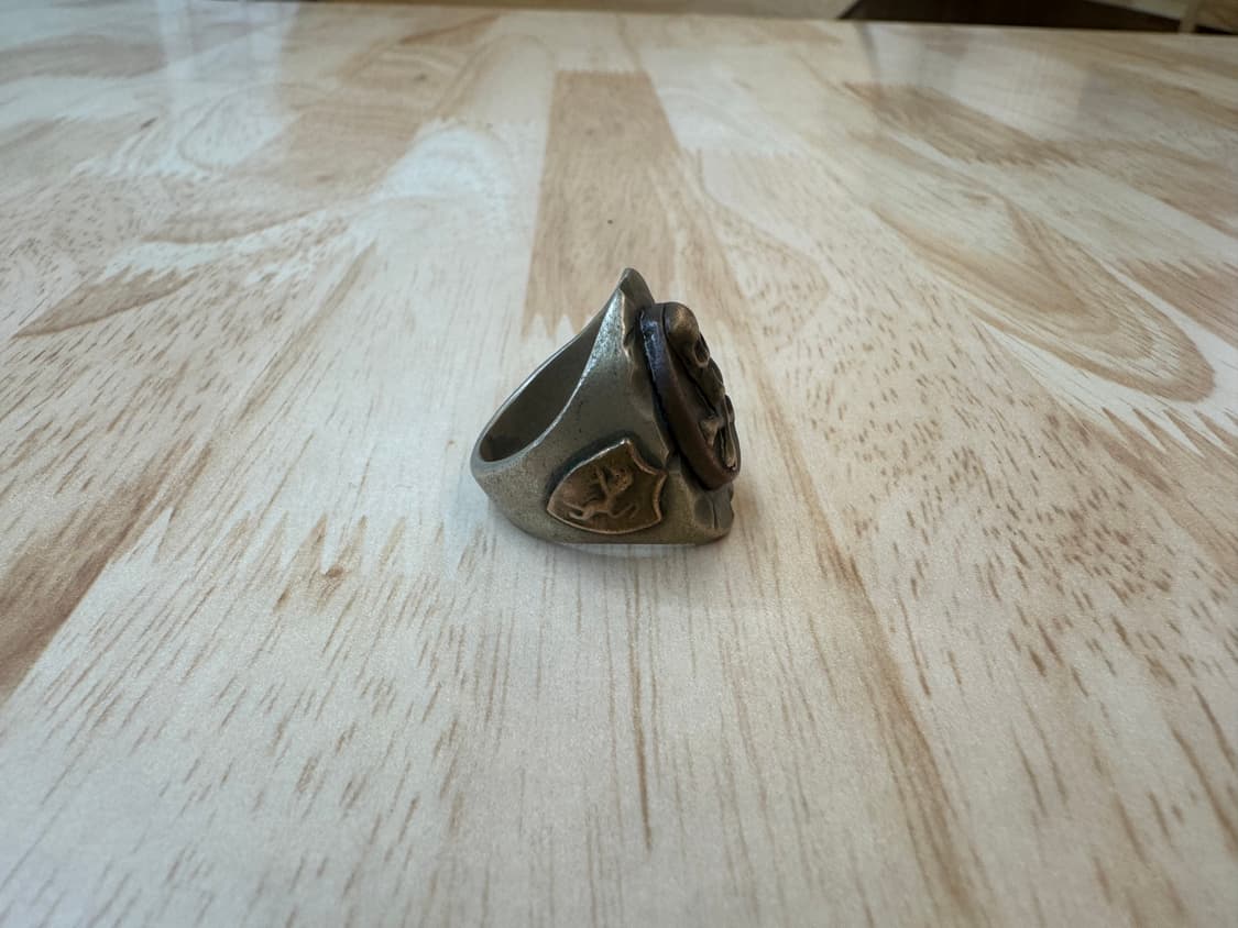 빈티지 멕시칸 바이커링(은, 브라스) 20호 상품이미지2