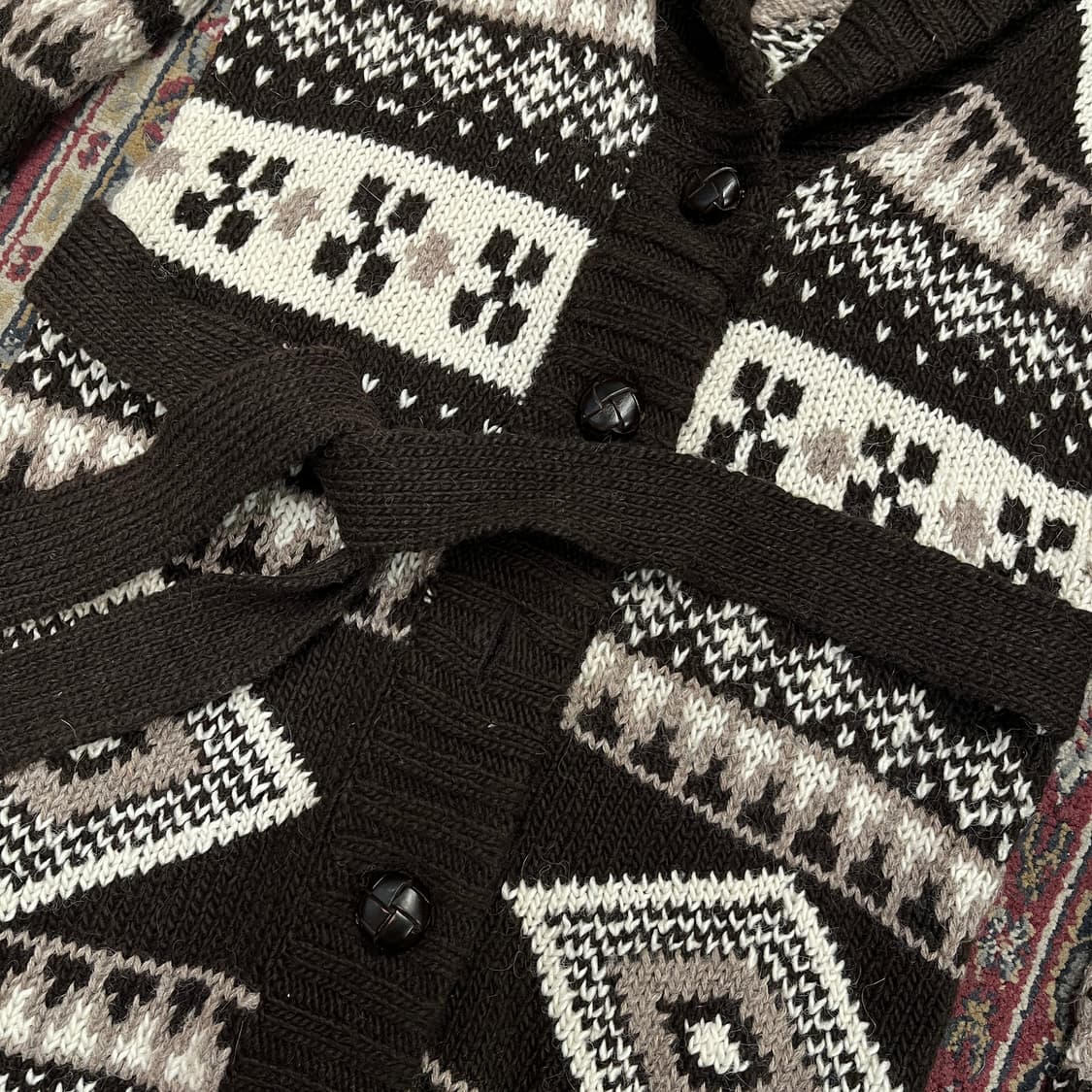 마이클 코어스 코위찬 숄카라 벨트 가디건 [ 55 ] 상품이미지4